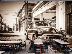 Tranh Dán Tường Quán Coffee GT111