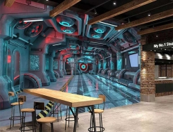 Tranh Dán Tường Quán Coffee GT113