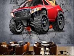 Tranh Dán Tường Quán Coffee GT118