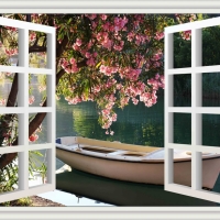 Tranh Dán Tường Cửa Sổ Tiến Phát Cstp103