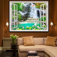 Tranh Dán Tường Cửa Sổ Tiến Phát Cstp106