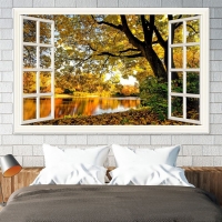 Tranh Dán Tường Cửa Sổ Tiến Phát Cstp107