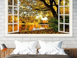 Tranh Dán Tường Cửa Sổ Tiến Phát Cstp107