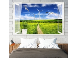 Tranh Dán Tường Cửa Sổ Tiến Phát Cstp108