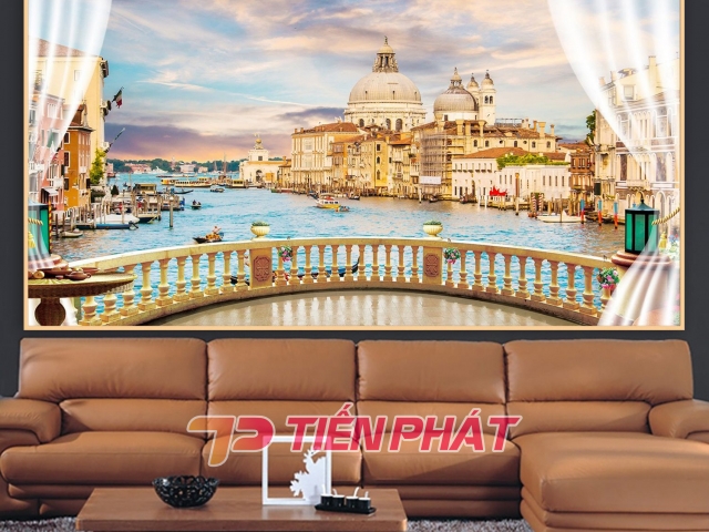 Tranh Dán Tường Cửa Sổ Tiến Phát Cstp03 Tranh Dán Tường Cửa Sổ Tiến Phát Cstp03