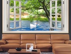 Tranh Dán Tường Cửa Sổ Tiến Phát Cstp08 Tranh Dán Tường Cửa Sổ Tiến Phát Cstp08