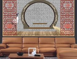 Tranh Dán Tường Cửa Sổ Tiến Phát Cstp12 Tranh Dán Tường Cửa Sổ Tiến Phát Cstp12