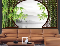 Tranh Dán Tường Cửa Sổ Tiến Phát Cstp17 Tranh Dán Tường Cửa Sổ Tiến Phát Cstp17