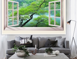 Tranh Dán Tường Cửa Sổ Tiến Phát Cstp18 Tranh Dán Tường Cửa Sổ Tiến Phát Cstp18