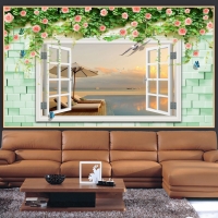 Tranh Dán Tường Cửa Sổ Tiến Phát Cstp19