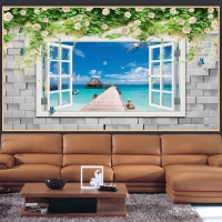 Tranh Dán Tường Cửa Sổ Tiến Phát Cstp20