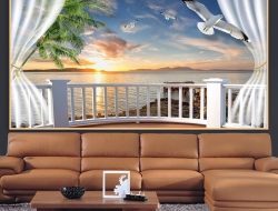 Tranh Dán Tường Cửa Sổ Tiến Phát Cstp23 Tranh Dán Tường Cửa Sổ Tiến Phát Cstp23