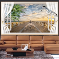 Tranh Dán Tường Cửa Sổ Tiến Phát Cstp25