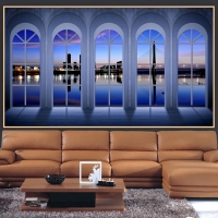 Tranh Dán Tường Cửa Sổ Tiến Phát Cstp28