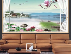 Tranh Dán Tường Cửa Sổ Tiến Phát Cstp30 Tranh Dán Tường Cửa Sổ Tiến Phát Cstp30