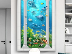 Tranh Dán Tường Cửa Sổ Tiến Phát Cstp31 Tranh Dán Tường Cửa Sổ Tiến Phát Cstp31