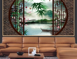 Tranh Dán Tường Cửa Sổ Tiến Phát Cstp32 Tranh Dán Tường Cửa Sổ Tiến Phát Cstp32