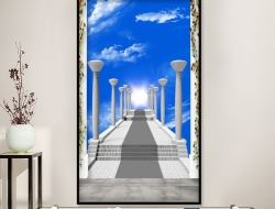 Tranh Dán Tường Cửa Sổ Tiến Phát Cstp33 Tranh Dán Tường Cửa Sổ Tiến Phát Cstp33