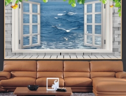 Tranh Dán Tường Cửa Sổ Tiến Phát Cstp35 Tranh Dán Tường Cửa Sổ Tiến Phát Cstp35