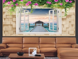 Tranh Dán Tường Cửa Sổ Tiến Phát Cstp36 Tranh Dán Tường Cửa Sổ Tiến Phát Cstp36