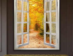 Tranh Dán Tường Cửa Sổ Tiến Phát Cstp38 Tranh Dán Tường Cửa Sổ Tiến Phát Cstp38