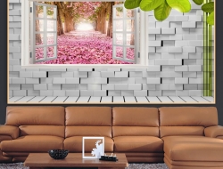 Tranh Dán Tường Cửa Sổ Tiến Phát Cstp42 Tranh Dán Tường Cửa Sổ Tiến Phát Cstp42