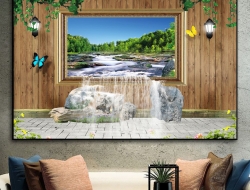 Tranh Dán Tường Cửa Sổ Tiến Phát Cstp48 Tranh Dán Tường Cửa Sổ Tiến Phát Cstp48