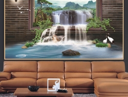 Tranh Dán Tường Cửa Sổ Tiến Phát Cstp54 Tranh Dán Tường Cửa Sổ Tiến Phát Cstp54