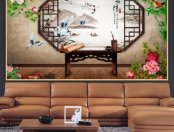 Tranh Dán Tường Cửa Sổ Tiến Phát Cstp60 Tranh Dán Tường Cửa Sổ Tiến Phát Cstp60