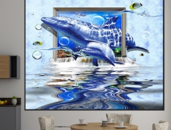 Tranh Dán Tường Cửa Sổ Tiến Phát Cstp64 Tranh Dán Tường Cửa Sổ Tiến Phát Cstp64