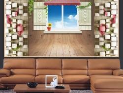 Tranh Dán Tường Cửa Sổ Tiến Phát Cstp67 Tranh Dán Tường Cửa Sổ Tiến Phát Cstp67