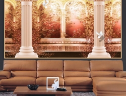 Tranh Dán Tường Cửa Sổ Tiến Phát Cstp76 Tranh Dán Tường Cửa Sổ Tiến Phát Cstp76