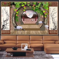 Tranh Dán Tường Cửa Sổ Tiến Phát Cstp77