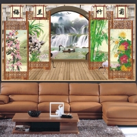 Tranh Dán Tường Cửa Sổ Tiến Phát Cstp80 Tranh Dán Tường Cửa Sổ Tiến Phát Cstp80