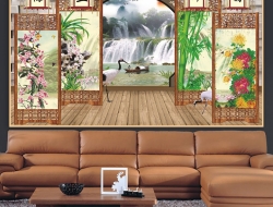 Tranh Dán Tường Cửa Sổ Tiến Phát Cstp80 Tranh Dán Tường Cửa Sổ Tiến Phát Cstp80