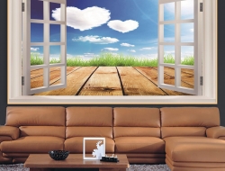 Tranh Dán Tường Cửa Sổ Tiến Phát Cstp81 Tranh Dán Tường Cửa Sổ Tiến Phát Cstp81