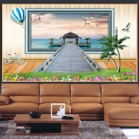 Tranh Dán Tường Cửa Sổ Tiến Phát Cstp84