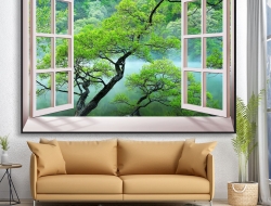 Tranh Dán Tường Cửa Sổ Tiến Phát Cstp87 Tranh Dán Tường Cửa Sổ Tiến Phát Cstp87