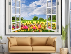 Tranh Dán Tường Cửa Sổ Tiến Phát Cstp90 Tranh Dán Tường Cửa Sổ Tiến Phát Cstp90