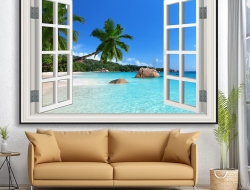 Tranh Dán Tường Cửa Sổ Tiến Phát Cstp91 Tranh Dán Tường Cửa Sổ Tiến Phát Cstp91