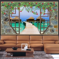 Tranh Dán Tường Cửa Sổ Tiến Phát Cstp95