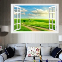 Tranh Dán Tường Cửa Sổ 3D CS40