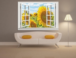 Tranh Dán Tường Cửa Sổ 3D CS42 Tranh Dán Tường Cửa Sổ 3D CS42