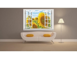 Tranh Dán Tường Cửa Sổ 3D CS42 Tranh Dán Tường Cửa Sổ 3D CS42
