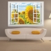 Tranh Dán Tường Cửa Sổ 3D CS42