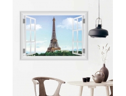 Tranh Dán Tường Cửa Sổ 3D CS03 Tranh Dán Tường Cửa Sổ 3D CS03
