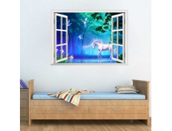 Tranh Dán Tường Cửa Sổ 3D CS09 Tranh Dán Tường Cửa Sổ 3D CS09