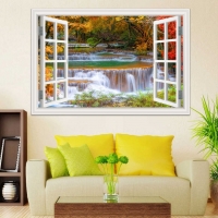 Tranh Dán Tường Cửa Sổ 3D CS21