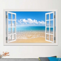 Tranh Dán Tường Cửa Sổ 3D CS31