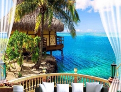 Tranh Dán Tường Cửa Sổ 3D CS32